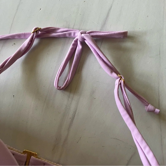 Upbra Push-up Bikini top Lavender 36D - Picture 7 of 9